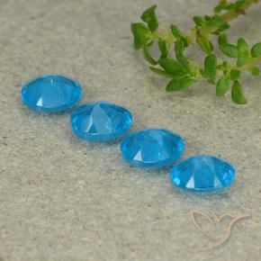Shop natural 1.40ct Bleu moyen Apatite gems, ovale, from Madagascar at GemSelect. In stock, global shipping!