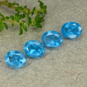 Shop natural 1.33ct Bleu moyen Apatite gems, ovale, from Madagascar at GemSelect. In stock, global shipping!