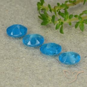 Shop natural 1.33ct Bleu moyen Apatite gems, ovale, from Madagascar at GemSelect. In stock, global shipping!