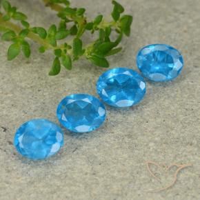 Shop natural 1.28ct Bleu moyen Apatite gems, ovale, from Madagascar at GemSelect. In stock, global shipping!