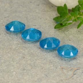 Shop natural 1.57ct Bleu Apatite gems, ovale, from Madagascar at GemSelect. In stock, global shipping!