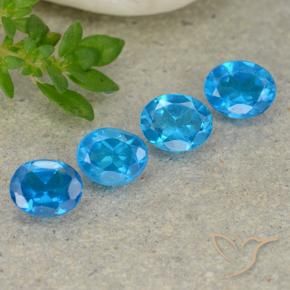 Shop natural 1.48ct Bleu moyen Apatite gems, ovale, from Madagascar at GemSelect. In stock, global shipping!