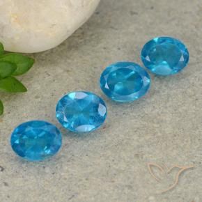 Shop natural 1.48ct Bleu moyen Apatite gems, ovale, from Madagascar at GemSelect. In stock, global shipping!