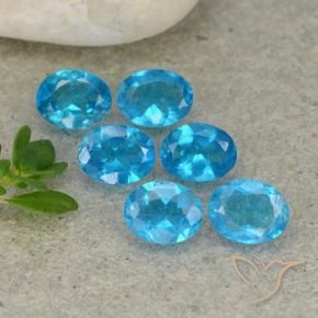 Shop natural 1.90ct Bleu moyen Apatite gems, ovale, from Madagascar at GemSelect. In stock, global shipping!