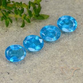 Shop natural 1.38ct Bleu moyen Apatite gems, ovale, from Madagascar at GemSelect. In stock, global shipping!