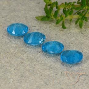 Shop natural 1.38ct Bleu moyen Apatite gems, ovale, from Madagascar at GemSelect. In stock, global shipping!