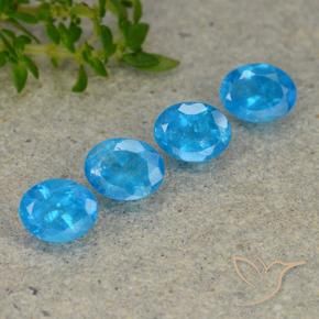 Shop natural 1.62ct Bleu azur intense Apatite gems, ovale, from Madagascar at GemSelect. In stock, global shipping!