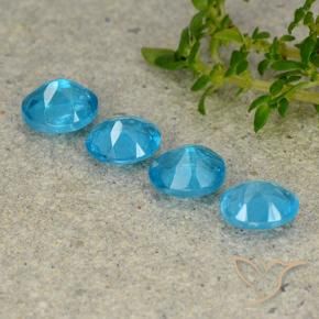 Shop natural 1.57ct Bleu moyen Apatite gems, ovale, from Madagascar at GemSelect. In stock, global shipping!