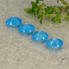Shop natural 1.37ct Bleu moyen Apatite gems, ovale, from Madagascar at GemSelect. In stock, global shipping!