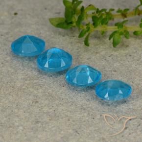 Shop natural 1.60ct Bleu moyen Apatite gems, ovale, from Madagascar at GemSelect. In stock, global shipping!