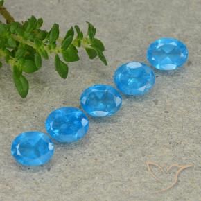 Shop natural 2.01ct Bleu azur intense Apatite gems, ovale, from Madagascar at GemSelect. In stock, global shipping!