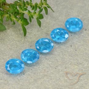 Shop natural 1.94ct Bleu moyen Apatite gems, ovale, from Madagascar at GemSelect. In stock, global shipping!