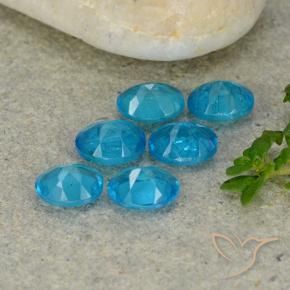 Shop natural 2.15ct Bleu électrique Apatite gems, ovale, from Madagascar at GemSelect. In stock, global shipping!