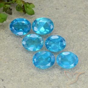 Shop natural 2.20ct Bleu moyen Apatite gems, ovale, from Madagascar at GemSelect. In stock, global shipping!