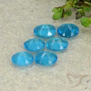 Shop natural 2.20ct Bleu moyen Apatite gems, ovale, from Madagascar at GemSelect. In stock, global shipping!