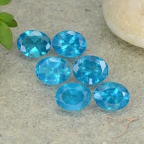 Shop natural 2.18ct Bleu aquatique profond Apatite gems, ovale, from Madagascar at GemSelect. In stock, global shipping!