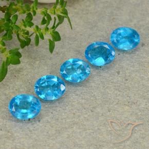 Shop natural 1.70ct Bleu aquatique profond Apatite gems, ovale, from Madagascar at GemSelect. In stock, global shipping!