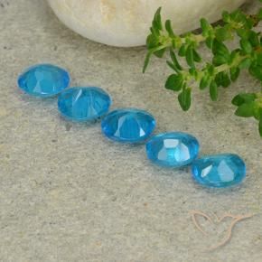 Shop natural 1.78ct Bleu moyen Apatite gems, ovale, from Madagascar at GemSelect. In stock, global shipping!