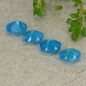 Shop natural 1.51ct Bleu moyen Apatite gems, ovale, from Madagascar at GemSelect. In stock, global shipping!