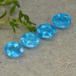 Shop natural 1.40ct Bleu électrique Apatite gems, ovale, from Madagascar at GemSelect. In stock, global shipping!