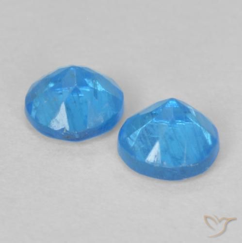 Shop natural 0.38ct Bleu bébé profond Apatite gems, Tour, from Madagascar at GemSelect. In stock, global shipping!