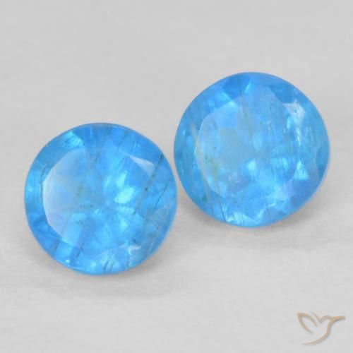 Shop natural 0.40ct Bleu moyen Apatite gems, Tour, from Madagascar at GemSelect. In stock, global shipping!