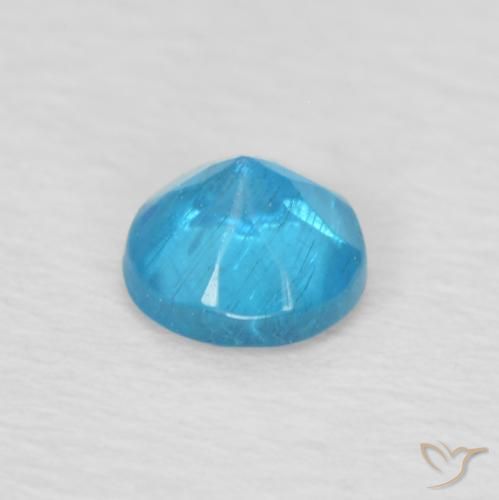Apatite Bleu moyen naturelle Tour, 0.23 ct, VS