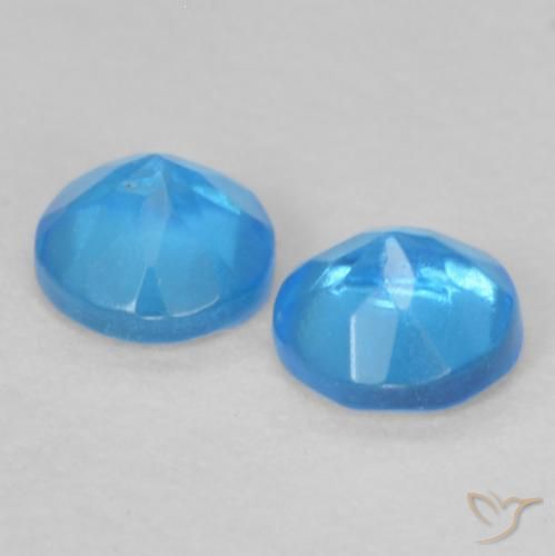 Shop natural 0.37ct Bleu bébé profond Apatite gems, Tour, from Madagascar at GemSelect. In stock, global shipping!