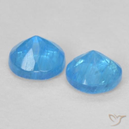 Shop natural 0.39ct Bleu moyen Apatite gems, Tour, from Madagascar at GemSelect. In stock, global shipping!