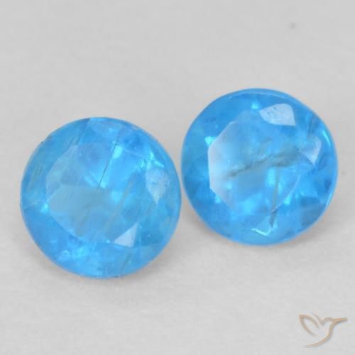 Shop natural 0.40ct Bleu moyen Apatite gems, Tour, from Madagascar at GemSelect. In stock, global shipping!