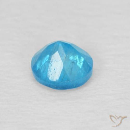 Apatite Bleu moyen naturelle Tour, 0.22 ct, VS