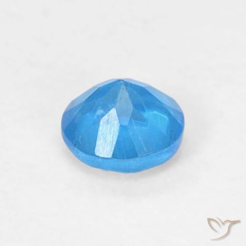 Apatite Bleu moyen naturelle Tour, 0.18 ct, VVS-VS