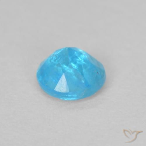 Apatite Azur profond naturelle Tour, 0.16 ct, VS