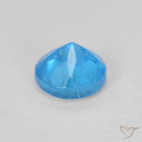 Apatite Bleu azur intense naturelle Tour, 0.22 ct, VS