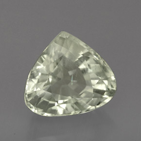 Bleu vert Vert clair naturelle En forme de poire, 3.45 ct, SI