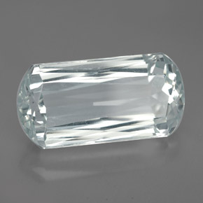 Aigue-marine bleue naturelle forme fantaisie, 11,74 ct, IF