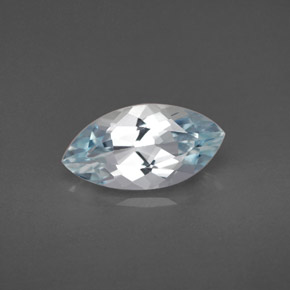 Bleu vert Bleu clair naturelle Marquise, 1.61 ct, VVS
