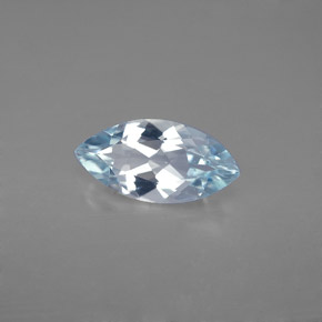 Bleu vert Bleu clair naturelle Marquise, 1.39 ct, VVS
