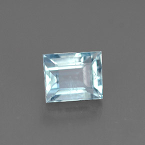 Aigue-marine bleue naturelle forme fantaisie, 0,53 ct, VS-SI