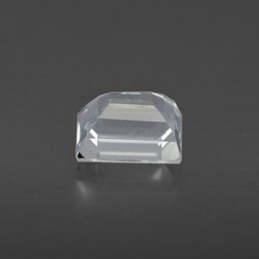 Aigue-marine bleue naturelle baguette, 0,84 ct, VS