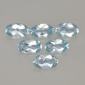 Achetez naturel ct bleue aigue-marine gems, coupe ovale, en provenance mozambique chez gemselect. en stock, livraison internationale!