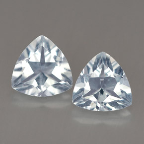 Achetez naturel ct bleue aigue-marine gems, trillion, en provenance mozambique chez gemselect. en stock, livraison internationale!