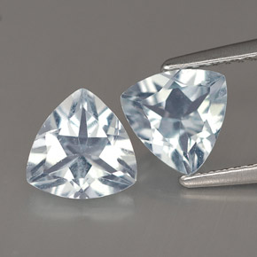 Achetez naturel ct bleue aigue-marine gems, trillion, en provenance mozambique chez gemselect. en stock, livraison internationale!