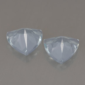 Achetez naturel ct bleue aigue-marine gems, trillion, en provenance mozambique chez gemselect. en stock, livraison internationale!