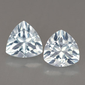 Achetez naturel ct bleue aigue-marine gems, trillion, en provenance mozambique chez gemselect. en stock, livraison internationale!