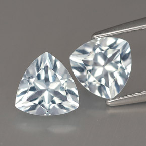 Achetez naturel ct bleue aigue-marine gems, trillion, en provenance mozambique chez gemselect. en stock, livraison internationale!