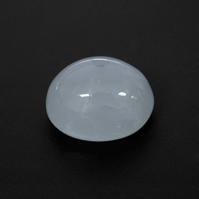 Bleu vert Bleu clair naturelle Transparent, 8.35 ct, Transparent / Translucide