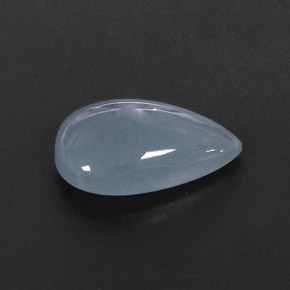 Aigue-marine bleue naturelle transparent, 11,84 ct, transparent / translucide