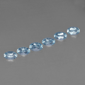Achetez naturel ct bleue aigue-marine gems, coupe ovale, en provenance madagascar chez gemselect. en stock, livraison internationale!