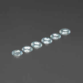 Achetez naturel ct bleue aigue-marine gems, coupe ovale, en provenance mozambique chez gemselect. en stock, livraison internationale!